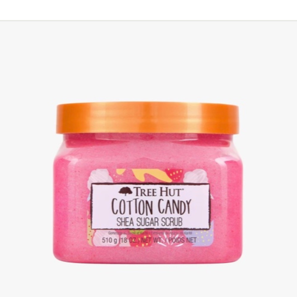 TREE HUT COTTON CANDY BARBE A PAPA SHEA SUGAR SCRUB
